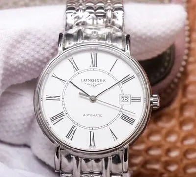 Longines Presence L4.921.4.11.6 RM Factory 1:1 Best Edition Replica Watch Stainless Steel White Dial Swiss ETA2892
